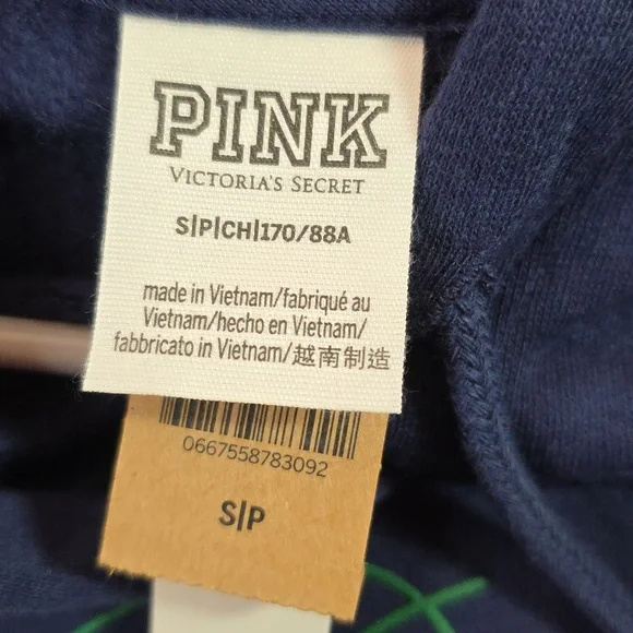 NWT Victoria's Secret "Pink" Hoodie, Size S - Picture 5 of 6